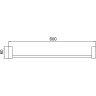 Полотенцедержатель FRAP F306 F30601-9